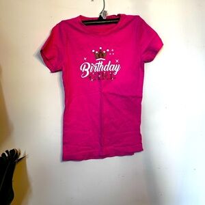 It’s my birthday,  princess short sleeve top.  Sizes XL​